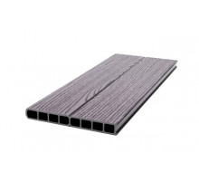 Доска заборная двухсторонняя из ДПК Ecodecking Техно 200 х 25 х 4000 мм. Графит