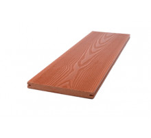 Доска заборная из ДПК Ecodecking Классик 145 х 13 х 4000 мм. Терракот