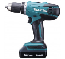 Дрель-шуруповерт аккумуляторный Makita G-серии DF457DWE 