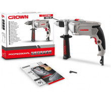 Дрель ударная Вт 810, d 1,5 - 13 мм. Crown CT10130