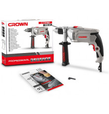 Дрель ударная Вт 810, d 1,5 - 13 мм. Crown CT10130