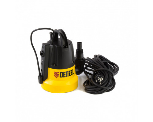 Дренажный насос DP500E, 500 Вт, подъем 7 м, 7000 л/ч Denzel