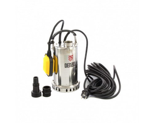 Дренажный насос DP600X, 600 Вт, подъем 7,5 м, 8500 л/ч Denzel