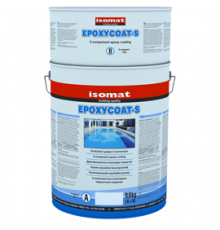 Двухкомпонентное эпоксидное покрытие для бассейнов EPOXYCOAT-S голубой 9,6 кг. Isomat