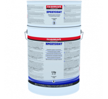 Двухкомпонентное эпоксидное защитное и декоративное покрытие EPOXYCOAT бежевое 8 кг. Isomat