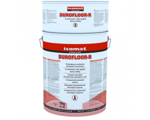 Двухкомпонентное окрасочное эпоксидное покрытие DUROFLOOR-R бежевый 10 кг. Isomat