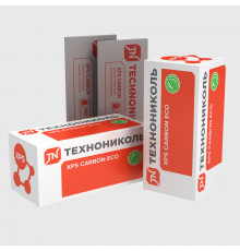 Экструдированный пенополистерол XPS Технониколь CARBON ECO FAS/2 S/1 L-кромка фрезерованный с микроканавками 1180 х 580 х 50 мм. 8 плит (5,4752 м2 / 0,27376 м3)