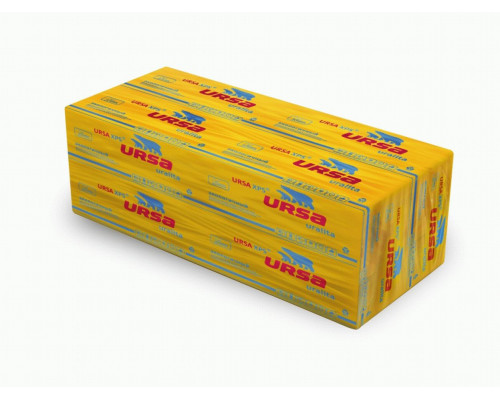Экструдированный пенополистирол УРСА / URSA XPS-N-III-G4-L 1180 х 600 х 100 мм. (2,832м2 / 0,2832м3) 4плит