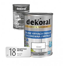 ЭМАКОЛ СТРОНГ фталевая эмаль,  лазурный 0,9 л DEKORAL