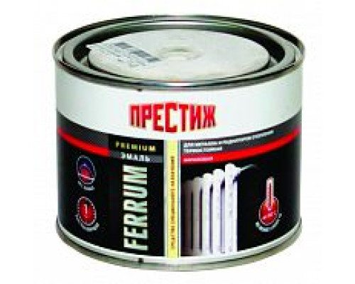 Эмаль акриловая для радиаторов белая 0,4 кг.,"Престиж"