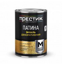 Эмаль декоративная патина натуральное золото 0,2 л.,"Престиж"