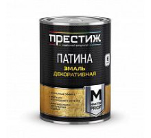 Эмаль декоративная патина серебро 0,2 л.,"Престиж"