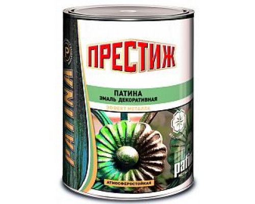 Эмаль декоративная "Престиж" патина медь 0,2 л.