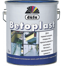 Эмаль для бетонных полов полимерная Dufa Betoplast шелковисто-глянцевая цвета резеды 5 л.