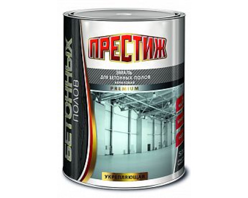 Эмаль для бетонных полов "Престиж" серая 20 кг.