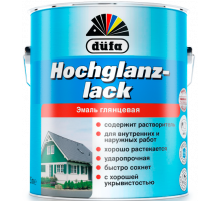 Эмаль для дерева и металла алкидная Dufa Hochglanzlack глянцевая база 3 0,75 л.