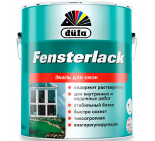 Эмаль для окон и дверей тиксотропная Dufa Fensterlack 0,75 л.
