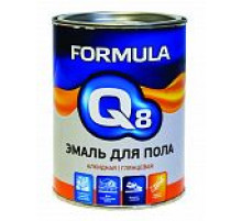 Эмаль для пола Formula Q8 ПФ-266 жёлто-коричневая 1,9 кг.