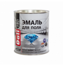 Эмаль для пола "DALI" красно-коричневая 0,8 л "Рогнеда"