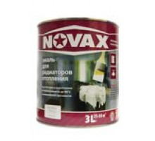Эмаль для радиаторов 3 л  NOVAX