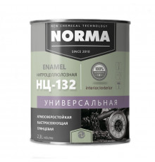 Эмаль НЦ-132  "Новоколор" глянцевая ЖЕЛТАЯ 0,7 кг  Novocolor
