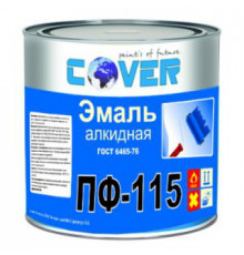 Эмаль пентафталевая ПФ-115 серая 20 кг. COVER