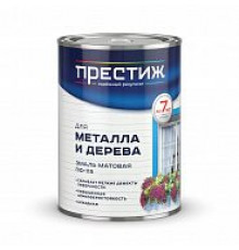 Эмаль ПФ-115 для металла и дерева Белая матовая 1,9 кг.,"Престиж"