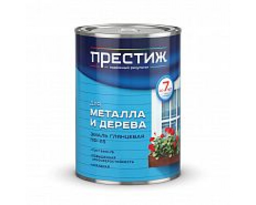 Эмаль ПФ-115 для металла и дерева Вишневая 0,9 кг.,"Престиж"