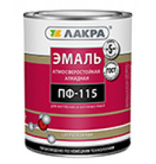 Эмаль ПФ-115 Лакра Синий 20кг Л-С