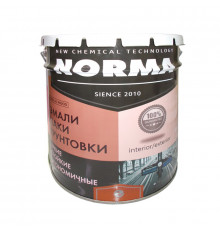 Эмаль ПФ-115  "Норма" глянцевая ВАСИЛЬКОВАЯ 6 кг  Novocolor