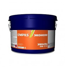 Эмаль ПФ-115 универсальная алкидная Empils Эконом серая 20 кг.,