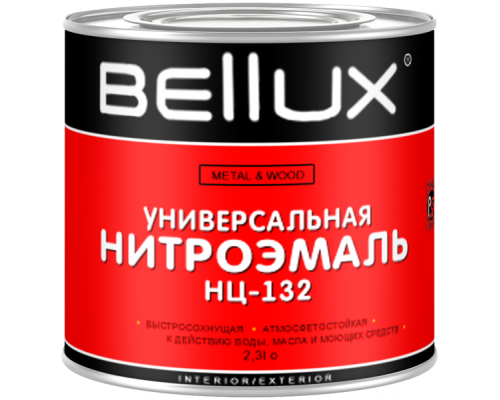 Эмаль универсальная Bellux НЦ-132 серая 0,7 кг., 