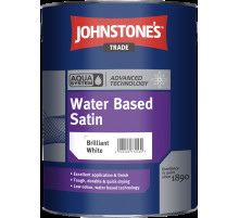 Эмаль универсальная Johnstone`s Aqua Water Based Satin полуматовая 1 л.