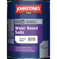 Эмаль универсальная Johnstone`s Aqua Water Based Satin полуматовая 2,5 л.