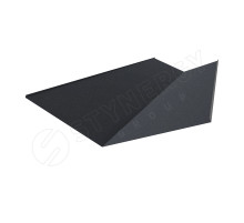 Ендова нижняя 300 х 300 х 2000 мм. Stynergy GRAPHITE45 0,45 мм. RAL 7024 Серый графит