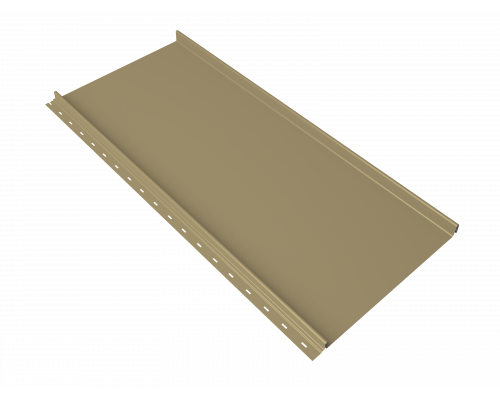 Фальцевая кровля Grand Line Кликфальц mini PE RAL 1014 Слоновая кость 0,45 мм.