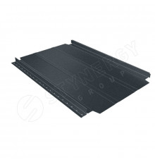 Фальцевая кровля Smart Фальц Pro широкое ребро жесткости CORUNDUM50 матовый RAL 7016 Серый 0,5 мм.