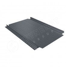 Фальцевая кровля Stynergy Smart Фальц Pro гофрированный CORUNDUM50® матовый RAL 7011 серый 0,5 мм.
