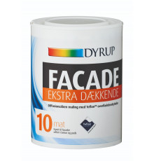 Фасадная краска DYRUP FAÇADE Ekstra Dakkende А 0,75л