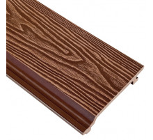 Фасадная панель EasyDecking Вуд-Икс 156 х 21 х 3010 мм. Коричневый 3D