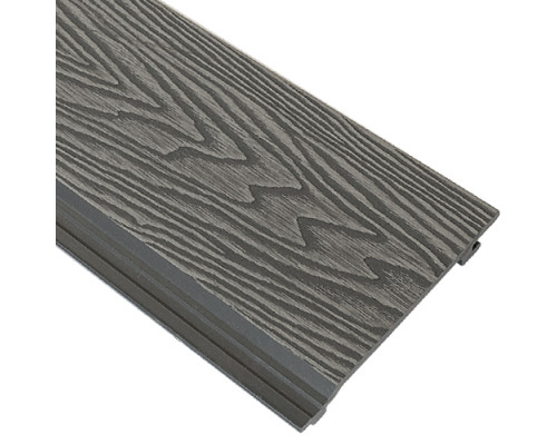 Фасадная панель EasyDecking Вуд-Икс 156 х 21 х 3010 мм. Серый 3D