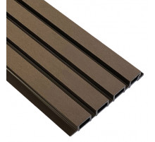 Фасадная реечная панель EasyDecking Вуд-Икс 219 х 26 х 3010 мм. Венге