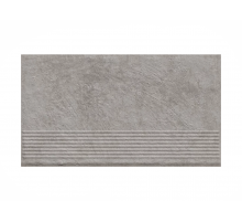 Фронтальная клинкерная ступень простая Paradyz Carrizo Grey 300 x 600 x 8,5 мм.
