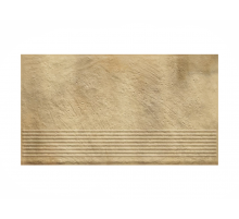 Фронтальная клинкерная ступень простая Paradyz Eremite Sand 300 x 600 x 8,5 мм.