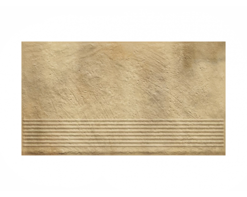 Фронтальная клинкерная ступень простая Paradyz Eremite Sand 300 x 600 x 8,5 мм.