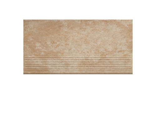 Фронтальная клинкерная ступень простая Paradyz Ilario Beige 300 x 600 x 11 мм.