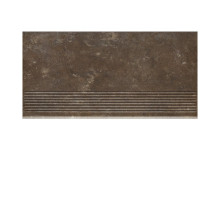 Фронтальная клинкерная ступень простая Paradyz Ilario Brown 300 x 600 x 11 мм.