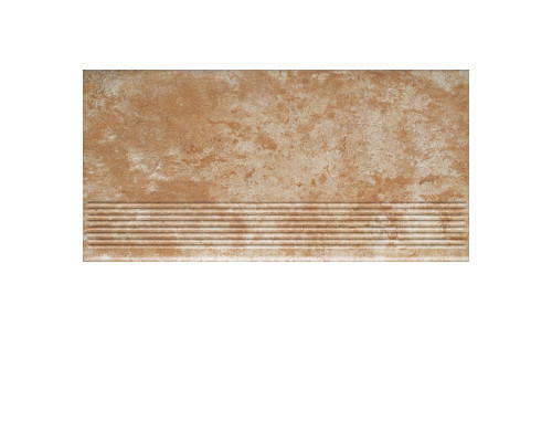 Фронтальная клинкерная ступень простая Paradyz Ilario Ochra 300 x 600 x 11 мм.