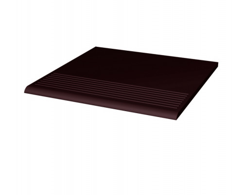 Фронтальная клинкерная ступень простая Paradyz Natural Brown 300 x 300 x 11 мм.