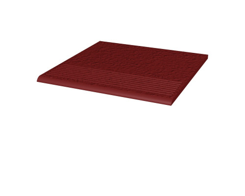 Фронтальная клинкерная ступень простая Paradyz Natural Rosa Duro 300 x 300 x 11 мм.